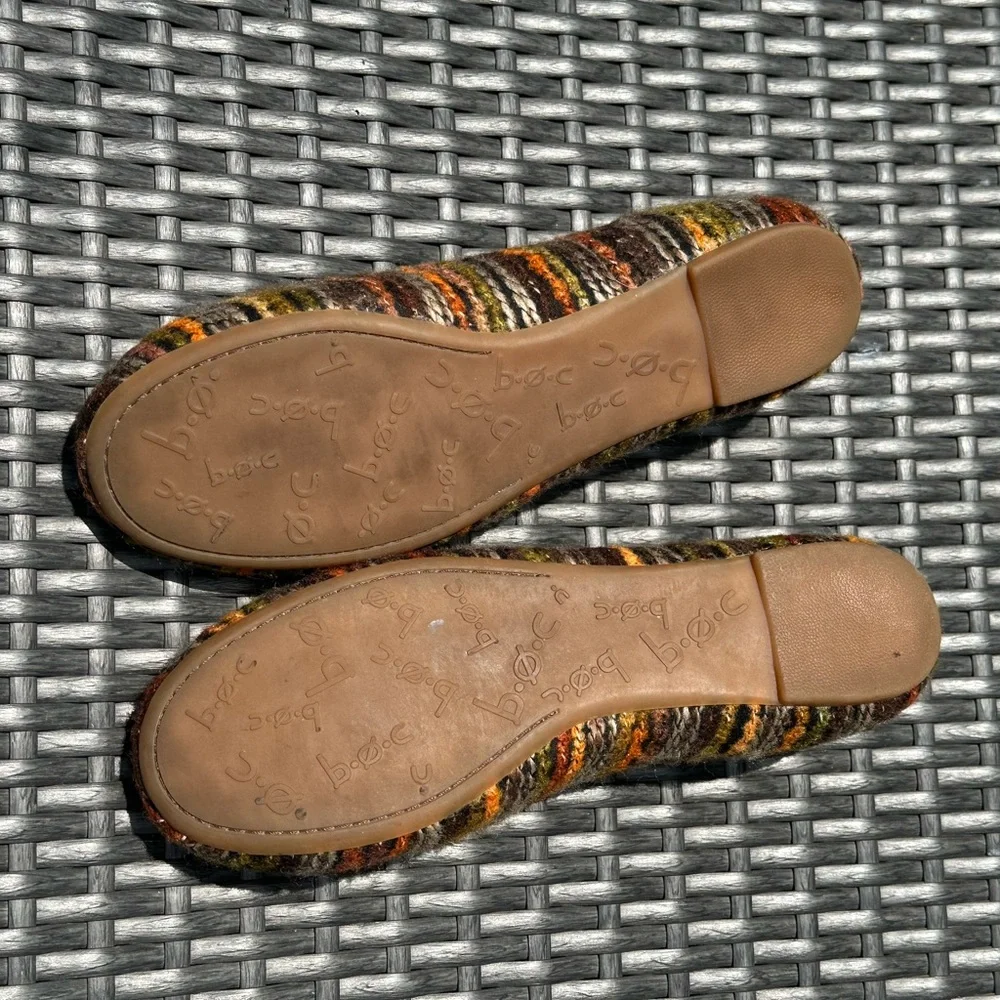 B.o.c. multi color tweed‎ flats size 8/39